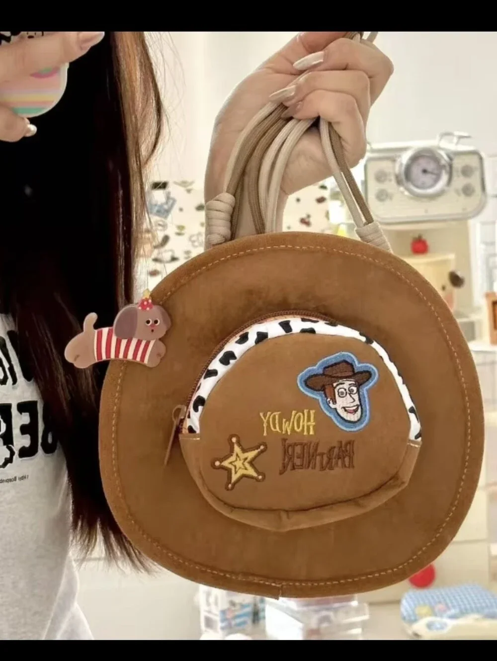 Kids Toy Story Woody Hat Bag Purse